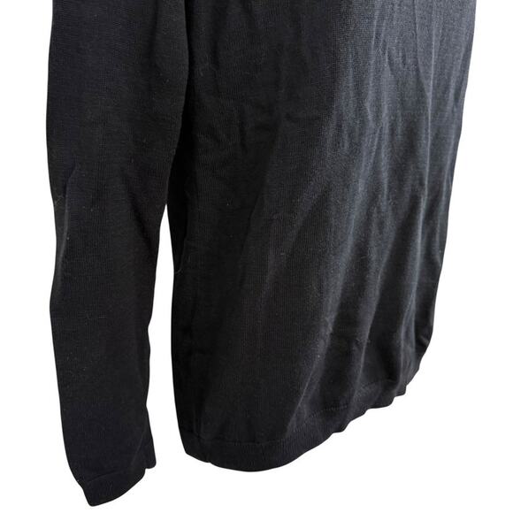 RSVP by Talbots Beaded Black Sequin Special Occasion Sweater Evening Holiday S P - Picture 2 of 16